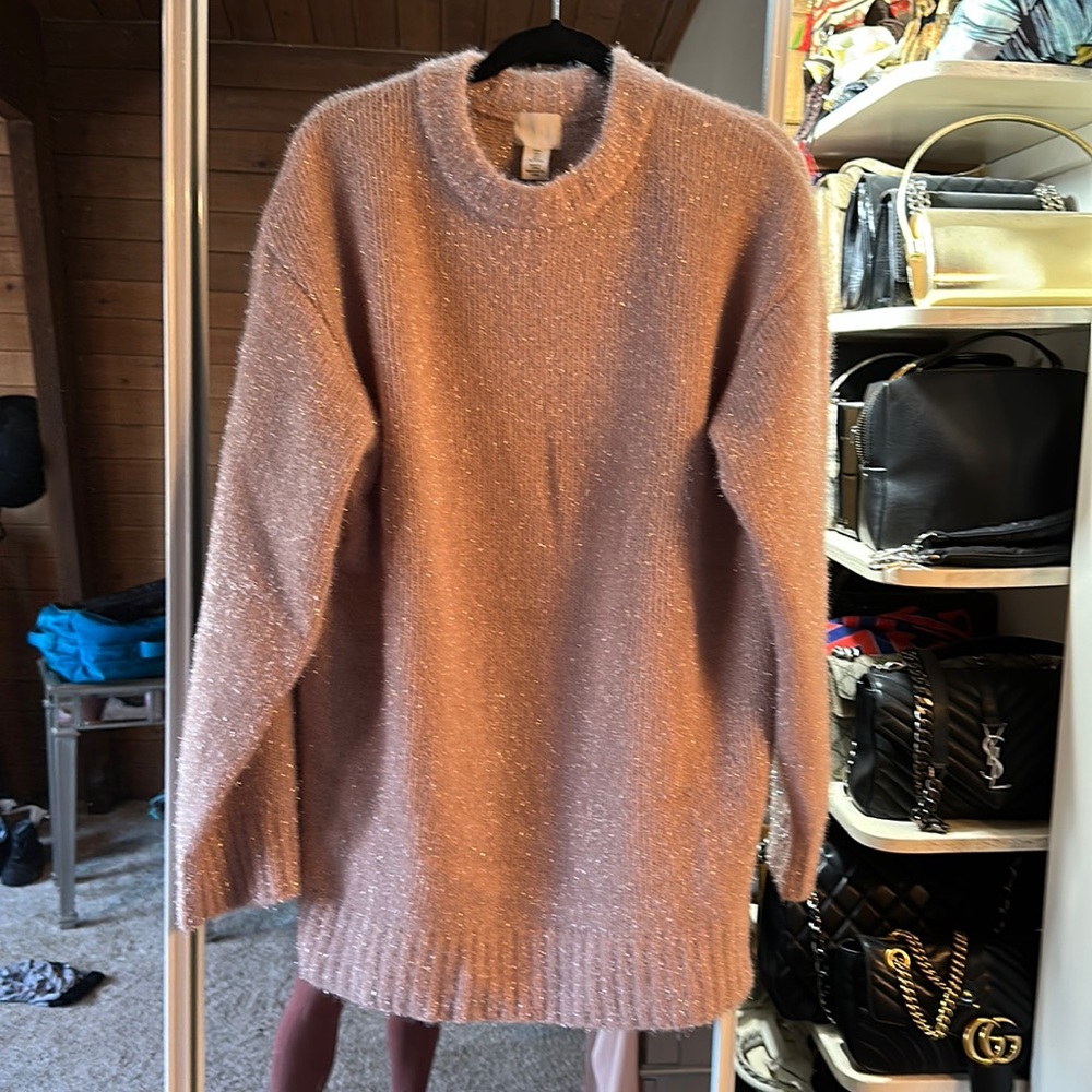 H&M Oversized Sparkly Sweater